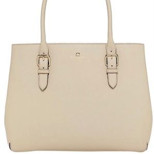 Kate Spade Cove Street Ariel large tote bag nude tan